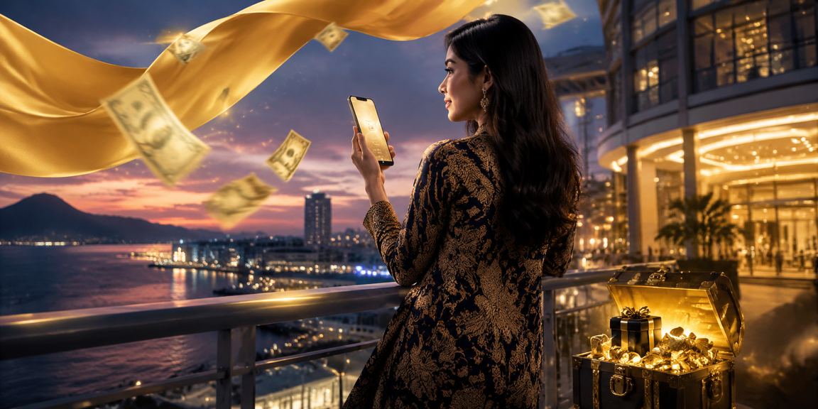 Tawaran cashback bonus gaya batik di Kota Kinabalu Malaysia